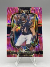 Panini 2025 Select Brian Urlacher Premier Level Pink Prizm Shock #200 Bears