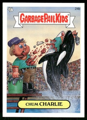 2008 Topps Garbage Pail Kids All-New Series 7 #24b Chum Charlie