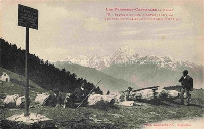 Aspin Cold Aspin Campan Bagneres-de-Bigorre 65 Hautes-Pyrenees Platform du Col A