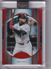 2025 Topps Five Star MLB No. 19 Edgar Quero Rookie Orange 24/25