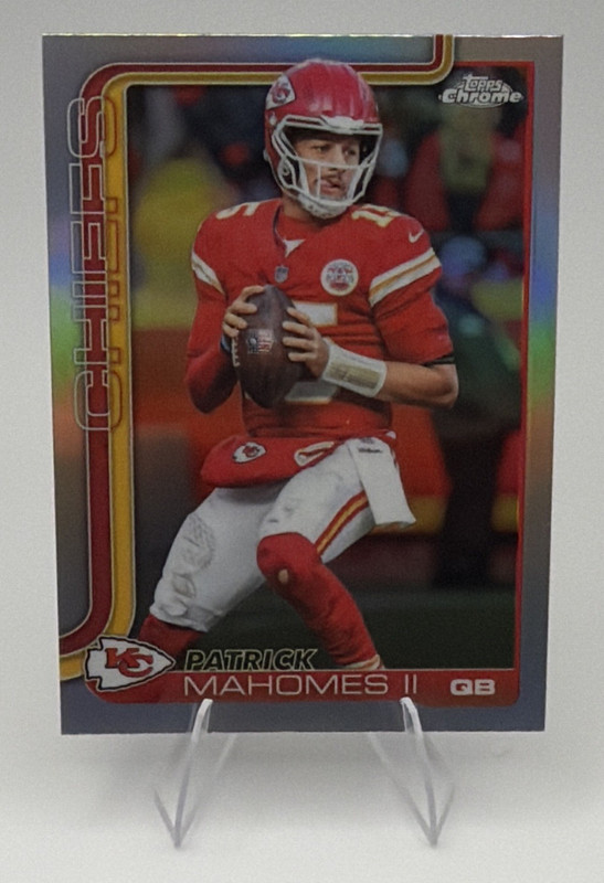 2025 Topps Chrome PATRICK MAHOMES II Refractor #148 Kansas City Chiefs