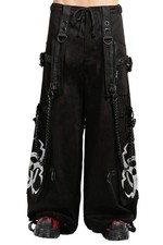 Tripp NYC Metallic Biotech Pants BLACK/SILVER 