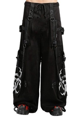 Tripp NYC Metallic Biotech Pants [BLACK/SILVER]