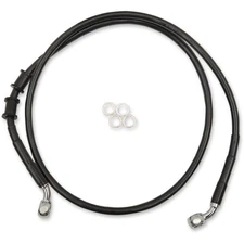 Drag Specialties 1741-5851 Standard Length Front Stainless Steel Brake Line Kit