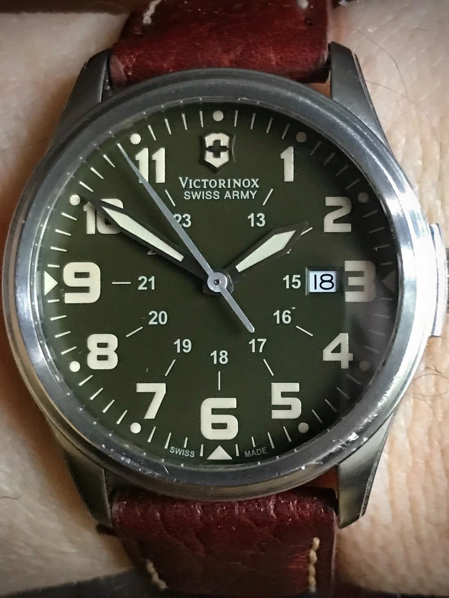 25+ Victorinox Infantry Leather Band Watches for sale | Updated
