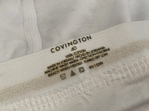 New 2-pk Belton COVINGTON Size L 40 Mens Full Cut Briefs 100% Cotton Comfort Vtg - Picture 15 of 17