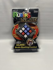Rubik's Slide Electronic Travel Game Signature Edition 10,000 Puzzles New