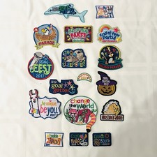 Girl Scouts Badge Patches Lot Of 17 Scouting Camping Activity 2017-18 NEW
