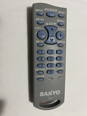 Genuine Sanyo FXTG Remote Control, US Seller