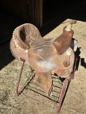 Barrel Saddle 15’ seat 9’ Gullet