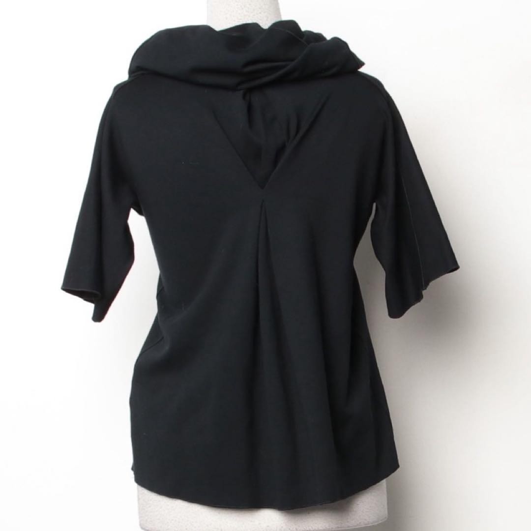 Autentico nastro Yves Saint Laurent taglio e cucito colore nero taglia S donna