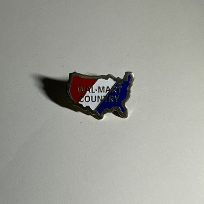 #ad Vintage Walmart Employee Associate Enamel Pin $8.99