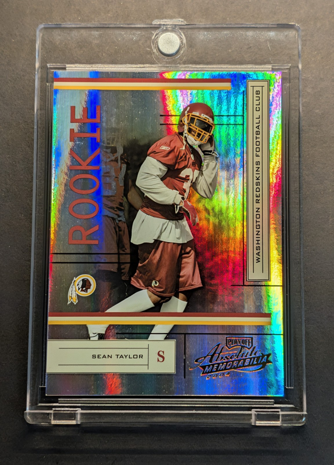 SEAN TAYLOR Rookie 2004 Playoff Absolute Memorabilia Refractor SP /750 RC