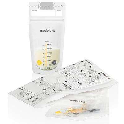 Medela Breast Milk Storage Bags 25 Ct BPA Free Refill Pack