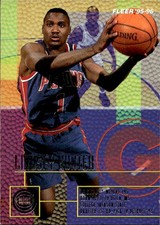 1995 Fleer NBA Basketball # 53 Lindsey Hunter Card
