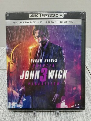John Wick: Chapter 3 - Parabellum (Ultra HD, 2019) Plus Blu-Ray 
