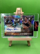 2026 Leaf Sports Heros Marques Johnson Grit Auto 1/5