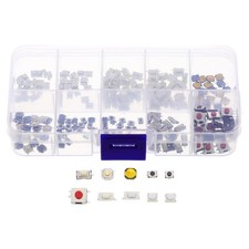 200 Pcs Mini off Switching Push-button Electrical Buttons Circuit
