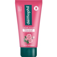 « Lot de 2 » Dermophil crème main rose Impériale. Formule anti âge et anti tache