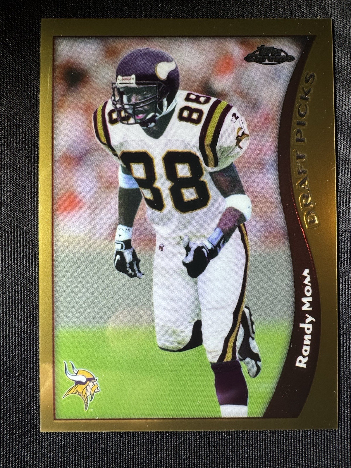 1998 Topps Chrome - Draft Picks Randy Moss #35 (RC)