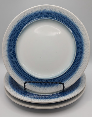   3 pc Pfaltzgraff ECLIPSE BLUE 8¼'' Salad Plate Set