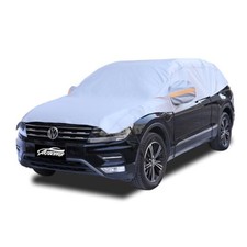 Half Car Cover, Windshield Cover for Ice and Snow with Cotton Liner, 2-SUV M