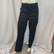 Bandolino Amy Black Mod Straight Leg High Rise Denim Jeans Pants Size 18 XL NEW
