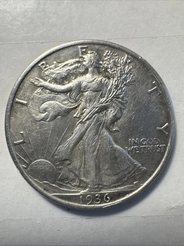 1936-P Walking Liberty Half Dollar 50c Silver Coin AU/BU Nice Coin