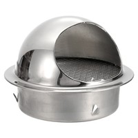 6 Zoll LüFtungsgitter, Runde Abdeckung FüR Outdoor-LüFtungssystem 2Er Set