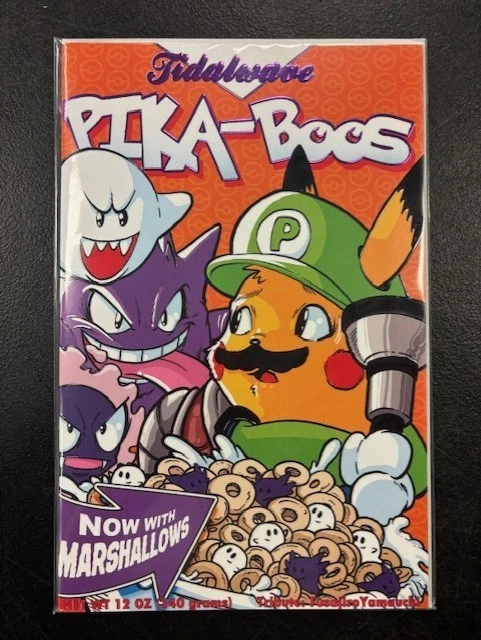 Pika-Boos Cereal Comic /300  Art by Matthew Waite/Published by Tidalwave TCGC