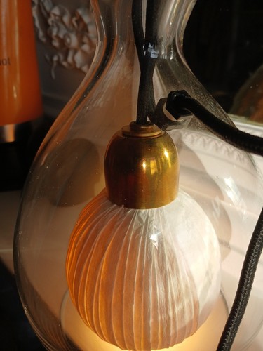 Lamp Decadently Sleigh Bell sculpture, blown glass and high-quality Rrp £400 - Picture 14 of 24