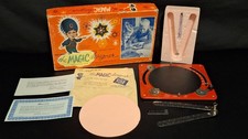 Magic Designer Hoot-Nanny Spirograph Predecessor Vintage Drawing Toy, READ