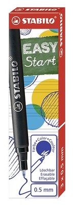 STABILO Patrone für Tintenroller EASYoriginal blau 0,5 mm (3 Patronen)
