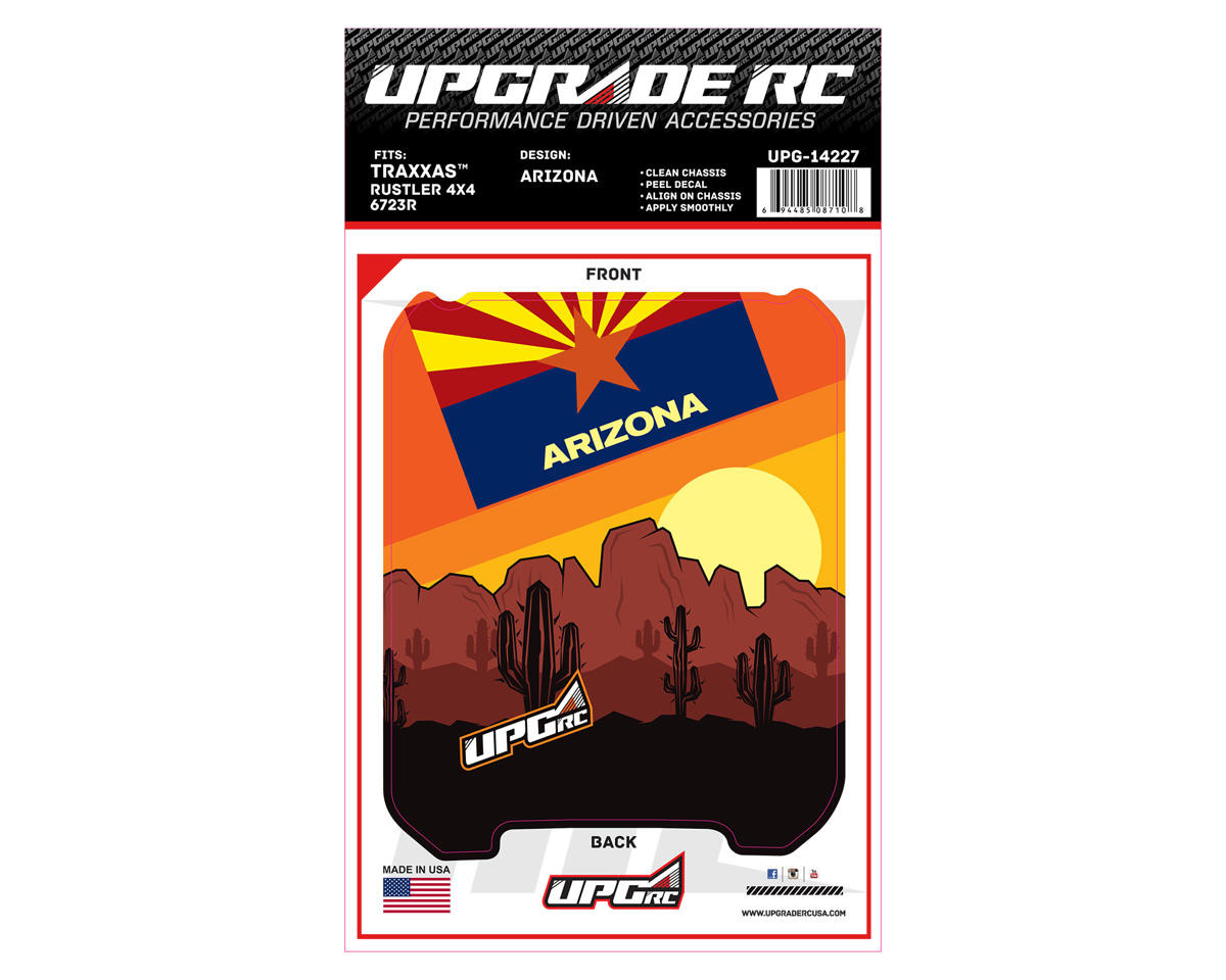 UpGrade RC Chassis Protector for Traxxas® Rustler® 4x4 (Arizona) (1) [UPG-14227]