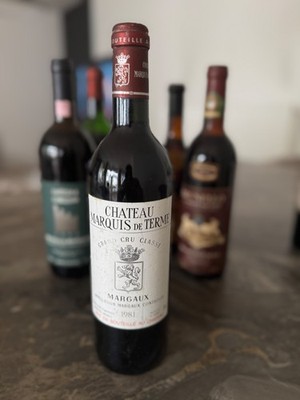 Château Marquis de Terme 1981   4ème Grand Cru Classé, Margaux