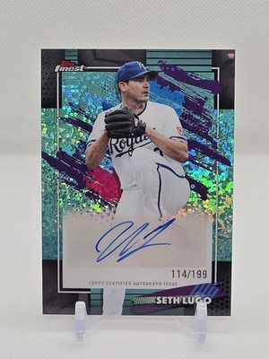 2026 Topps Finest Seth Lugo Auto # FMA-SL /199 Kansas City Royals