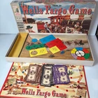 Wells Fargo Game Milton Bradley Board Game Vintage Western 1959 (Incomplete)