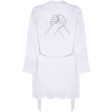 Small 'Holding Hands' Adult Dressing Robe / Gown RO00123707 