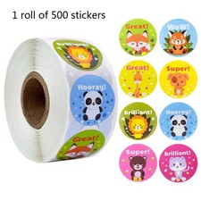 Self-Adhesive Label Stickers Scrapbooking Labels Gift Packaging Stickers Decor