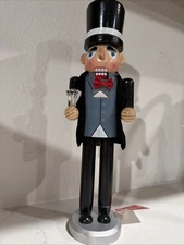 Wooden Groom Nutcracker 12”