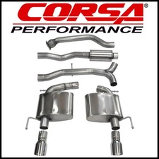 Corsa Sport 3" Cat-Back Exhaust System fit 2013-2019 Cadillac ATS Sedan 2.0L A/T