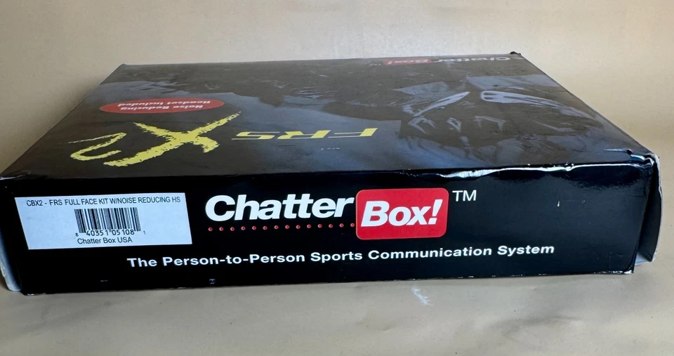 ChatterBox FRS-X2 Motorcycle Communication System w/ Noise Reducing Headset NOS - Image 4 of 4