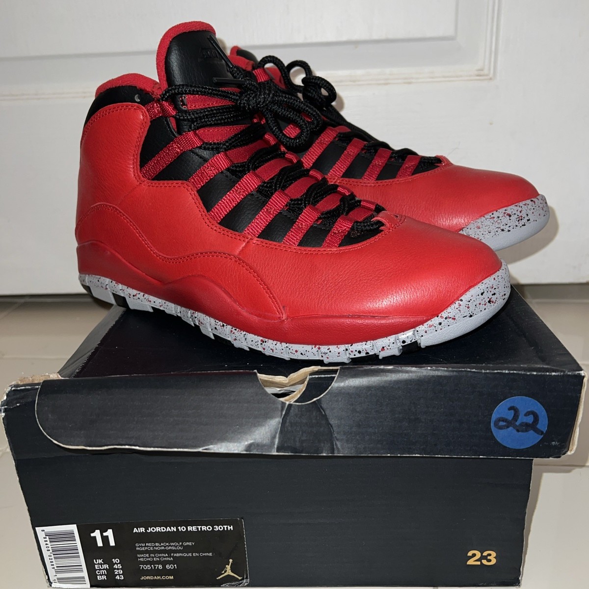 Size 11 - Air Jordan 10 Retro Bulls Over Broadway