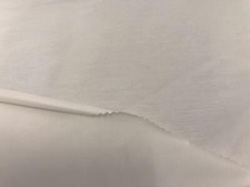Waterproof 2oz NYLON Fabric Material PU Coated - WHITE