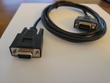 5FT 1.5M 9 Pin Extension Cable Serial Direct Male to Female RS232 DB9