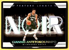 2019-20 Panini Noir Feature Length Silver /25 Giannis Antetokounmpo #270 R6220J