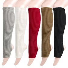 Women Socks Loose knitted Long Over the Calf warmers Sport dance Socks 32431