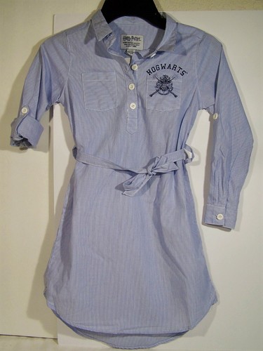 Harry Potter Hogwarts Shirt Dress Girls 