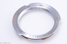   LEICA M39 ADAPTER RING ISBOO 14098 LENS TO M BODY M2 OR M3 90MM SCREW MOUNT