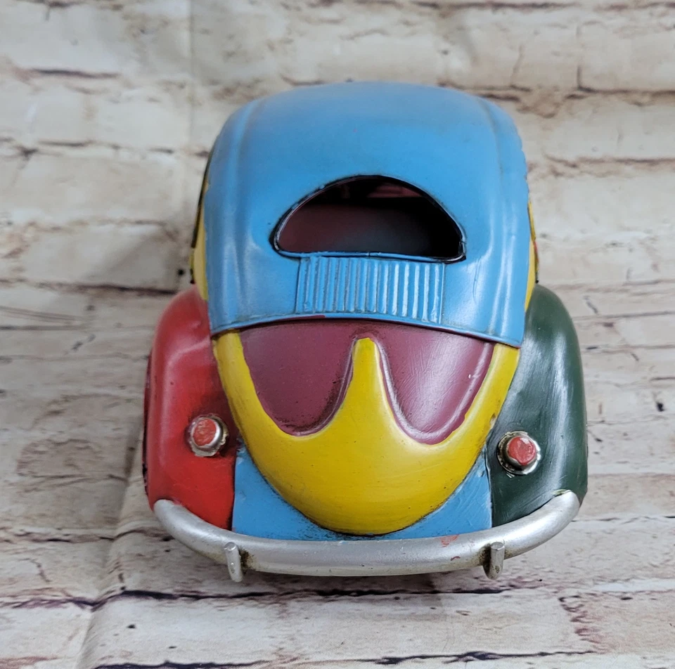 1934 Multicolore 19334 Decorativi Auto Automobili Metallo Opera D'Arte Figura - Immagine 2 di 4